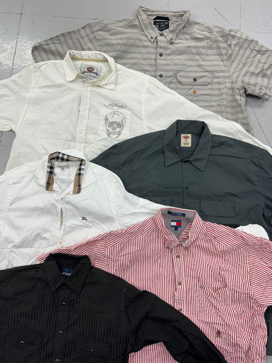 10x camisas de marca premium - SP Vintage Wholesale  