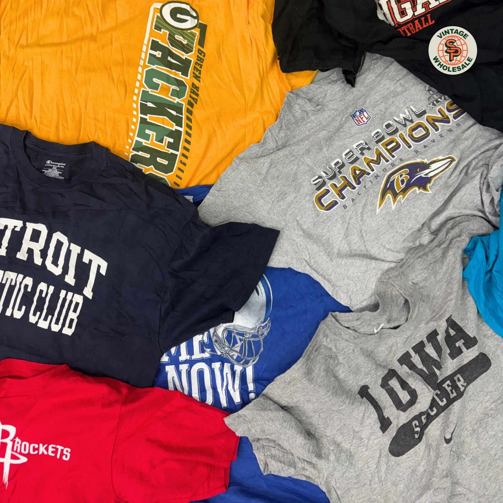 10x camisetas de marca USA - SP Vintage Wholesale  