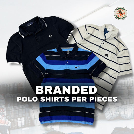 10x MIX polos de marca - SP Vintage Wholesale