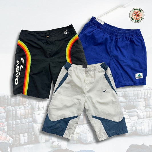 10x Pantalones cortos deportivos de marca - SP Vintage Wholesale  