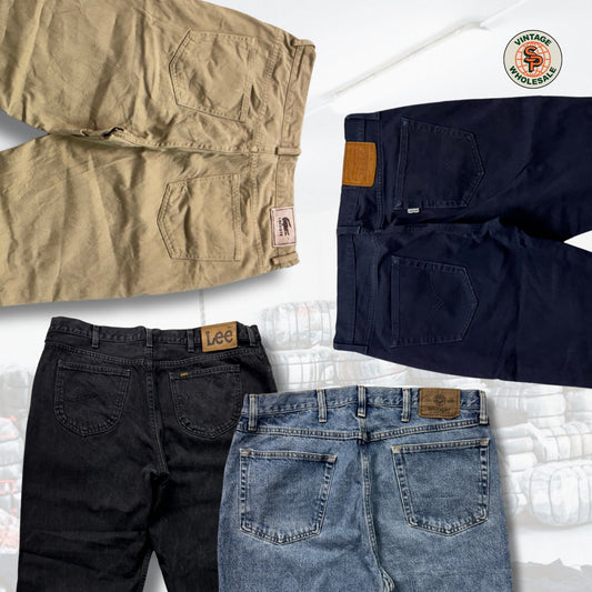 10x pantalones de marca - SP Vintage Wholesale  