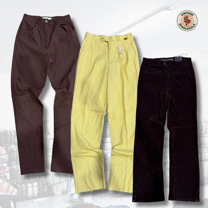 10x pantalones de pinza vintage - SP Vintage Wholesale  