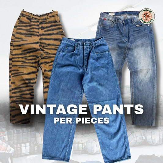 10x pantalones vintage - SP Vintage Wholesale