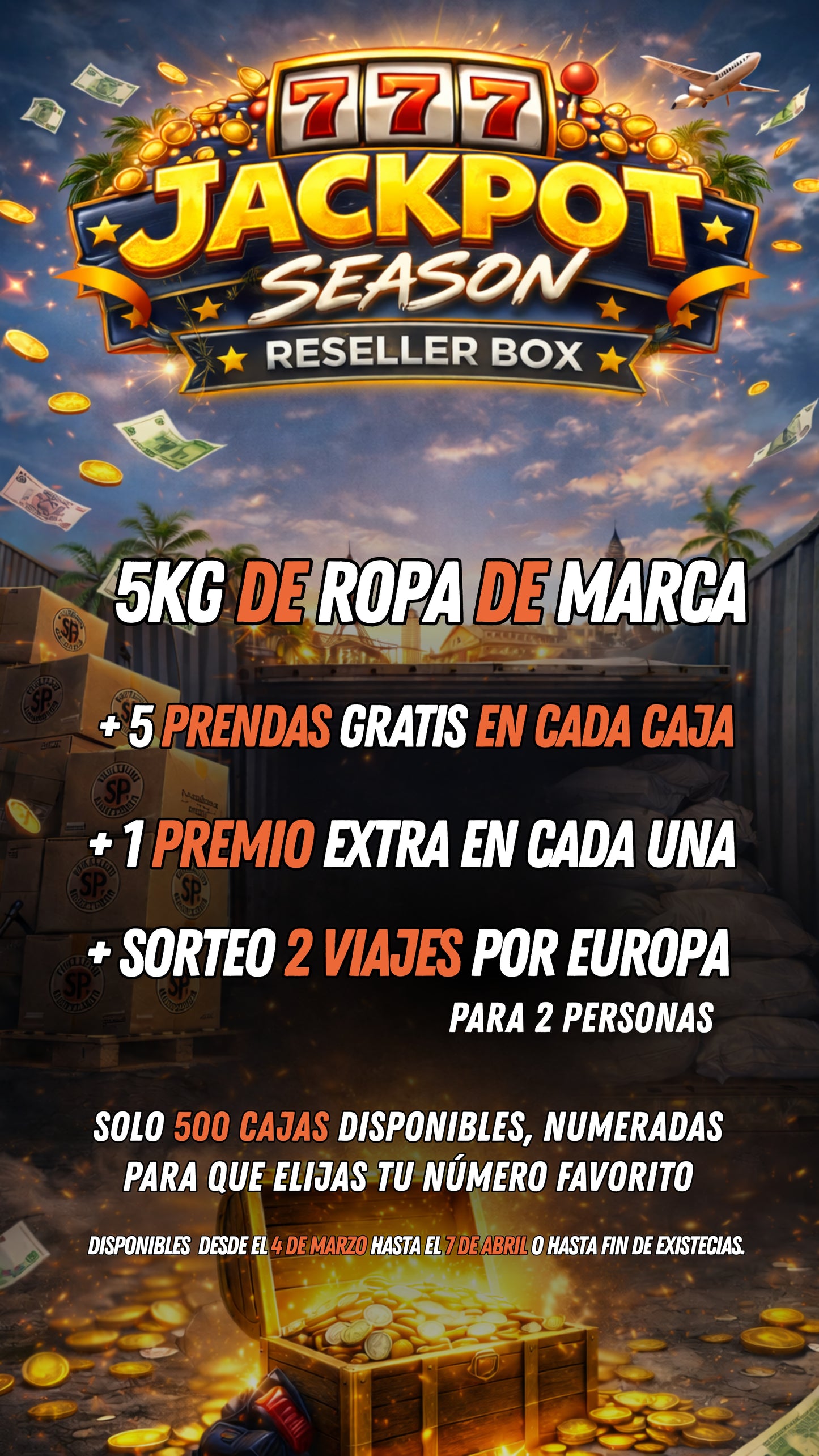 JACKPOT RESELLER BOX 401-500