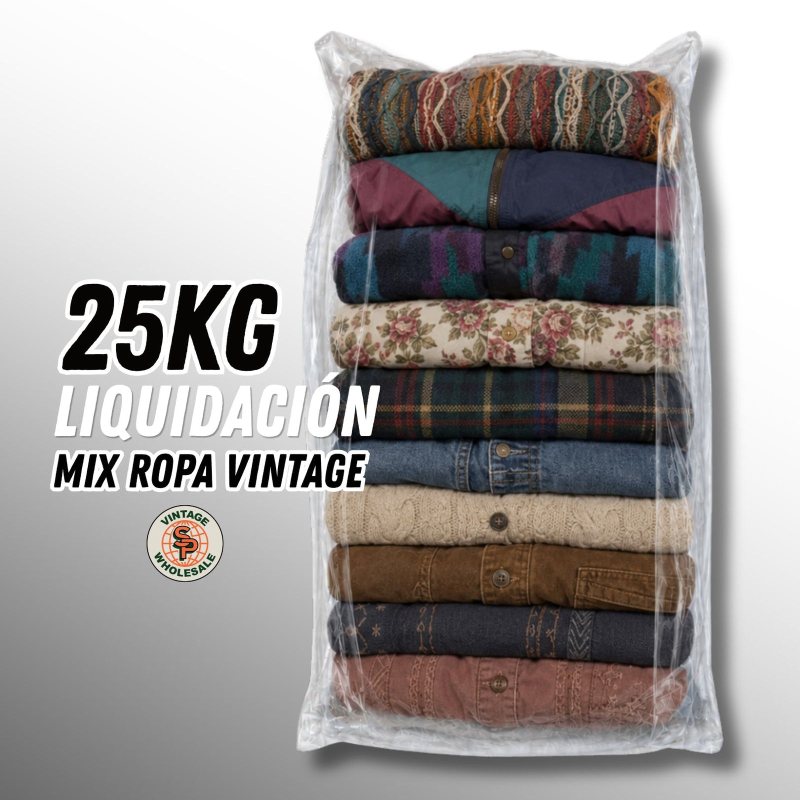Saco Liquidación Vintage 25kg
