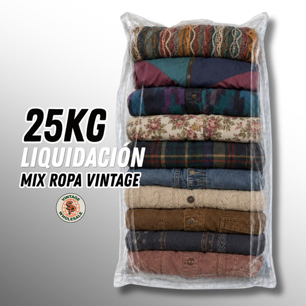Saco Liquidación Vintage 25kg