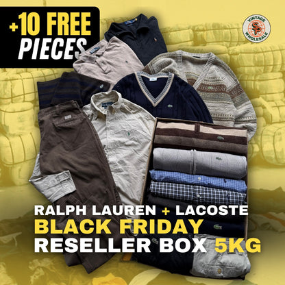 RALPH LAUREN + LACOSTE BLACK FRIDAY RESELLER BOX