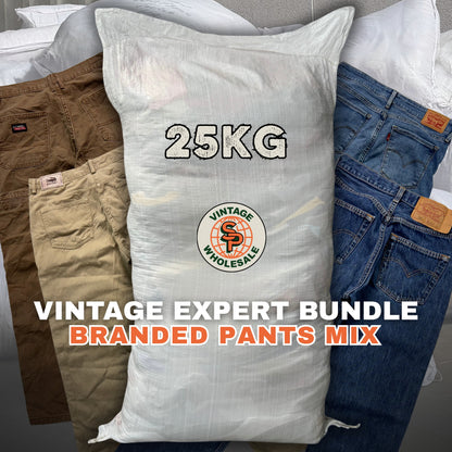 25kg Vintage expert bundle branded pants mix