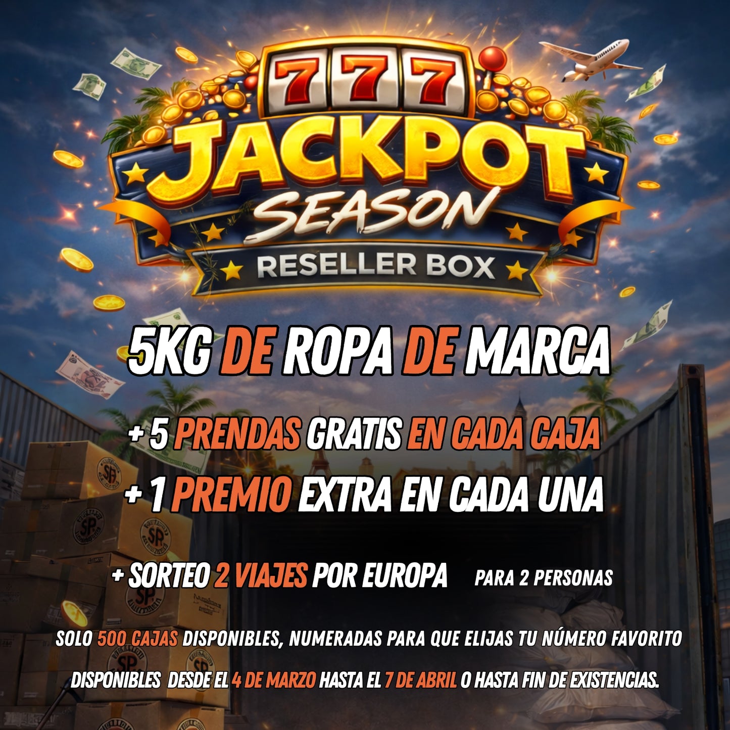 JACKPOT RESELLER BOX 301-400