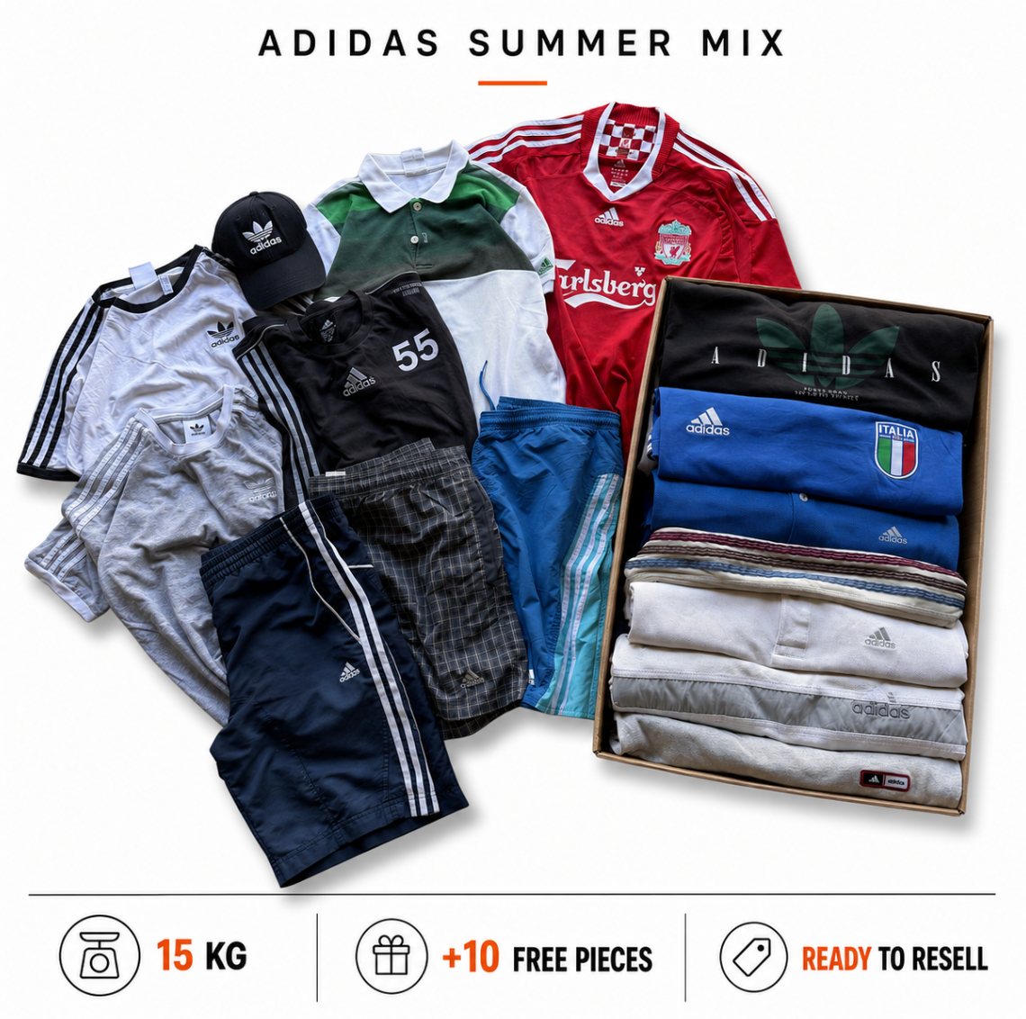 ADIDAS SUMMER MIX RESELLER BOX 15KG