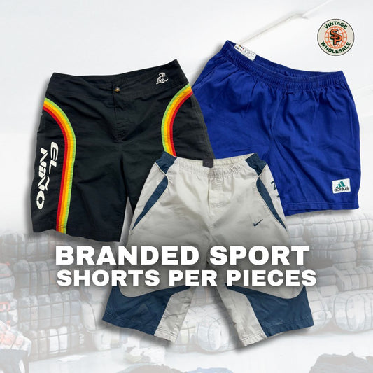 10x Pantaloncini sportivi con marchio