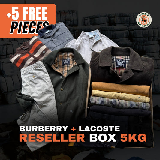 PRE-ORDER BURBERRY + LACOSTE RESELLER BOX