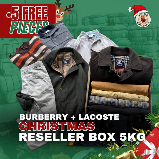 BURBERRY + LACOSTE CHRISTMAS RESELLER BOX