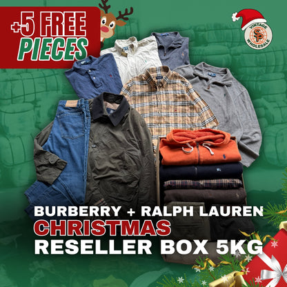 BURBERRY + RALPH LAUREN CHRISTMAS RESELLER BOX