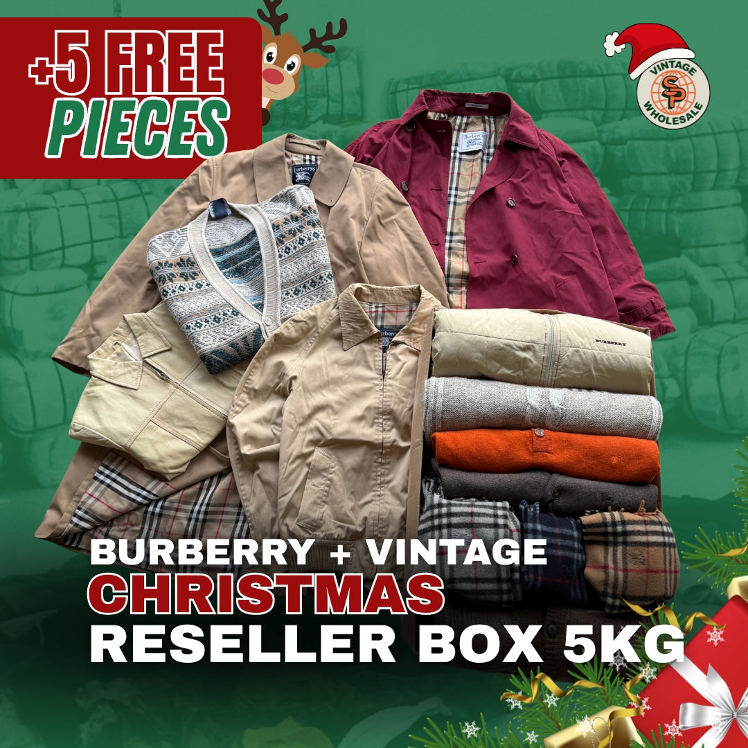 BURBERRY + VINTAGE CHRISTMAS RESELLER BOX