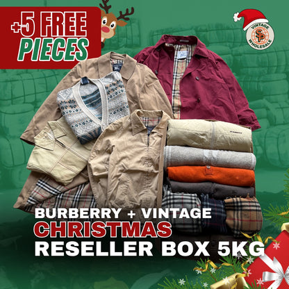 BURBERRY + VINTAGE CHRISTMAS RESELLER BOX