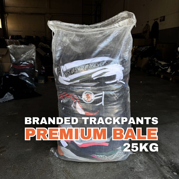 Bala 25kg trackpants de marca vintage - SP Vintage Wholesale