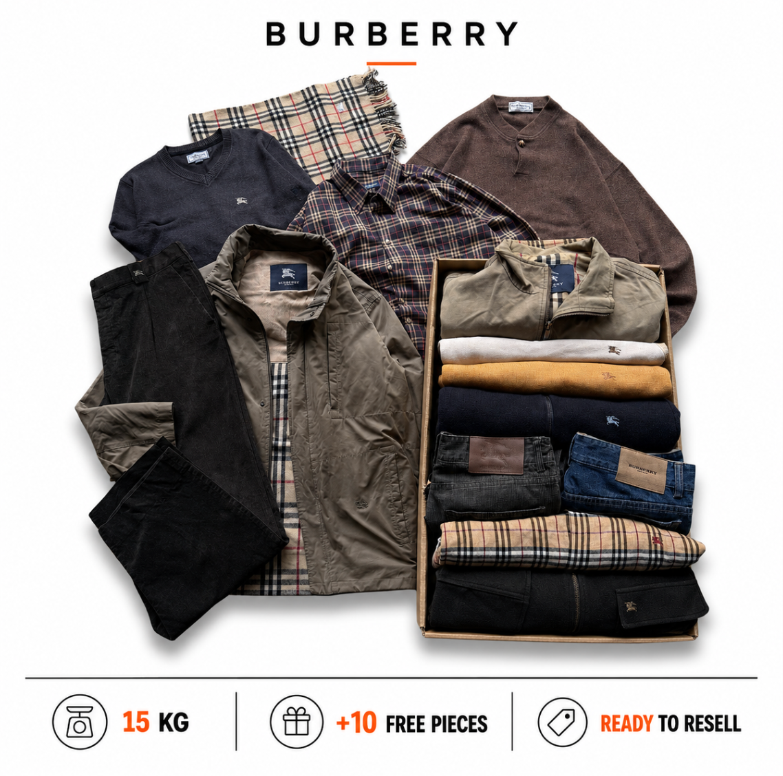 PRE-ORDER BURBERRY RESELLER BOX 15KG