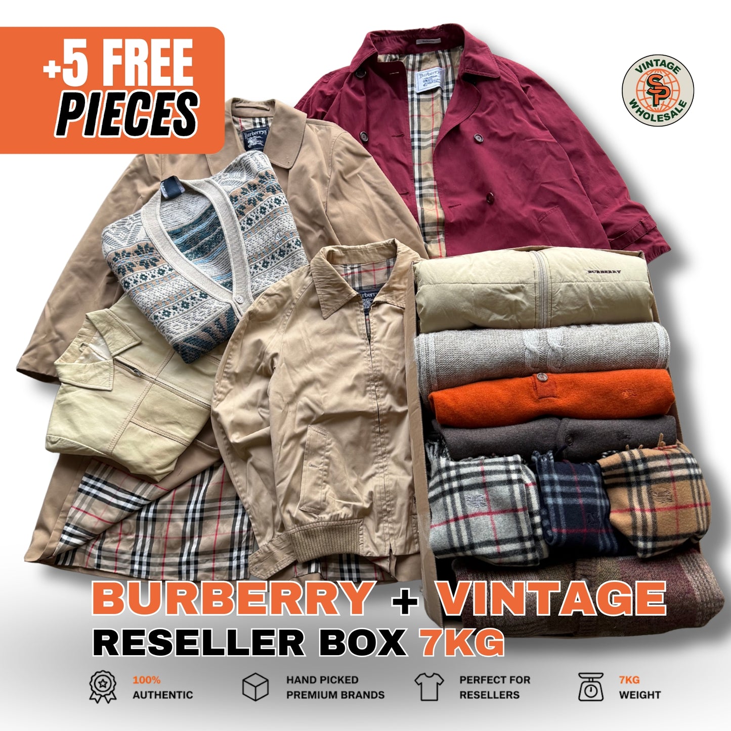 BURBERRY + VINTAGE RESELLER BOX