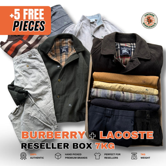 BURBERRY + LACOSTE RESELLER BOX