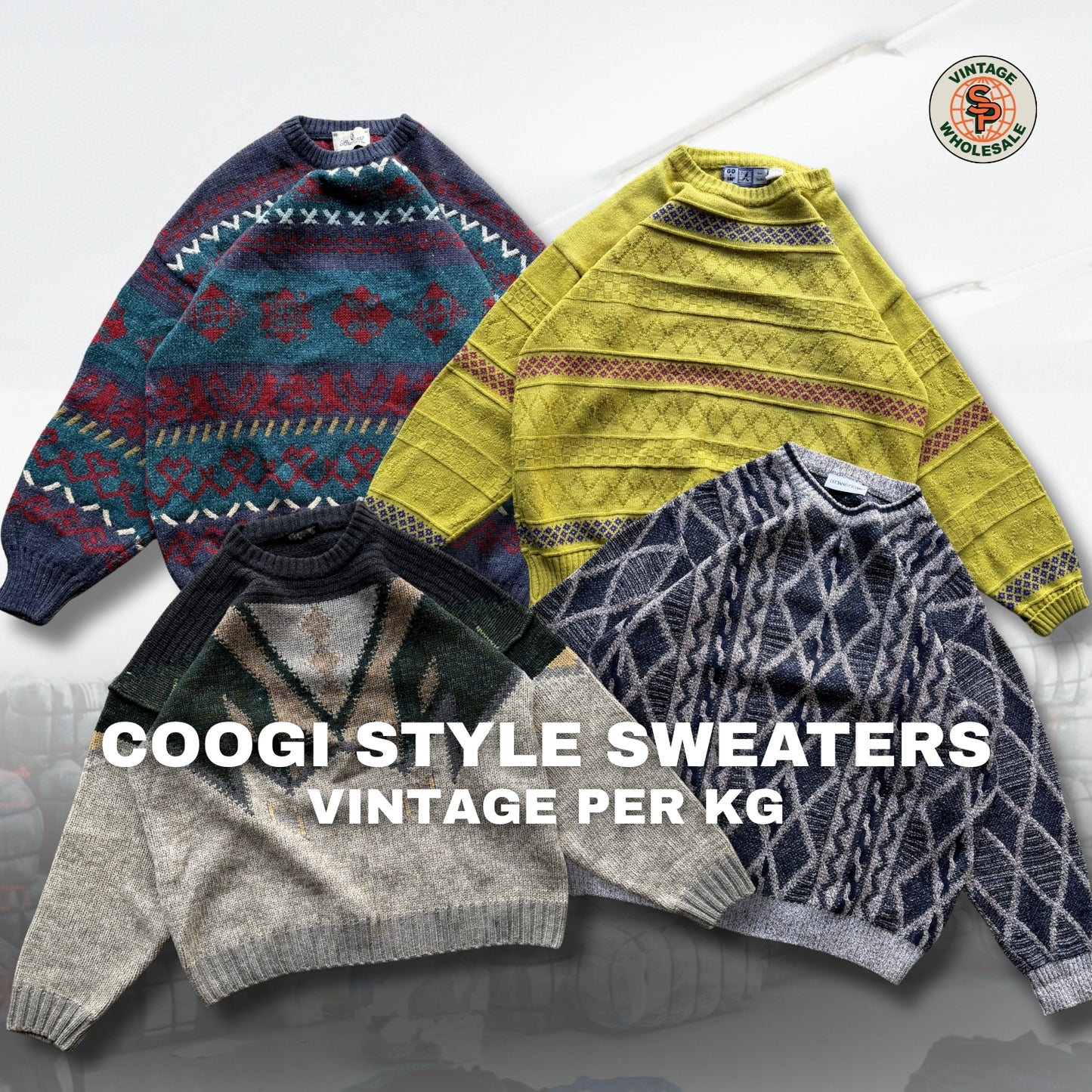 10kg Jerseis Coogi style vintage