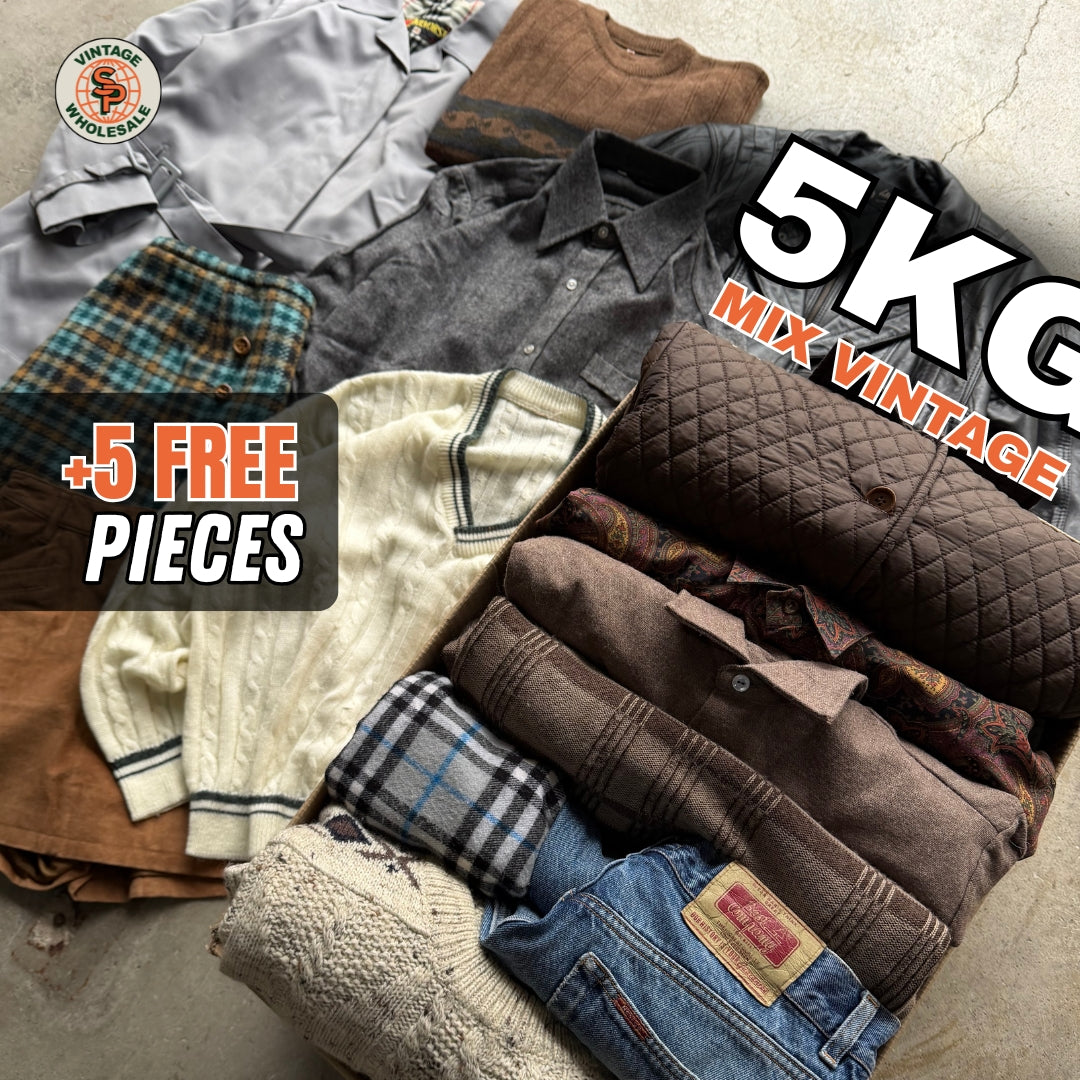 Cream vintage RESELLER BOX