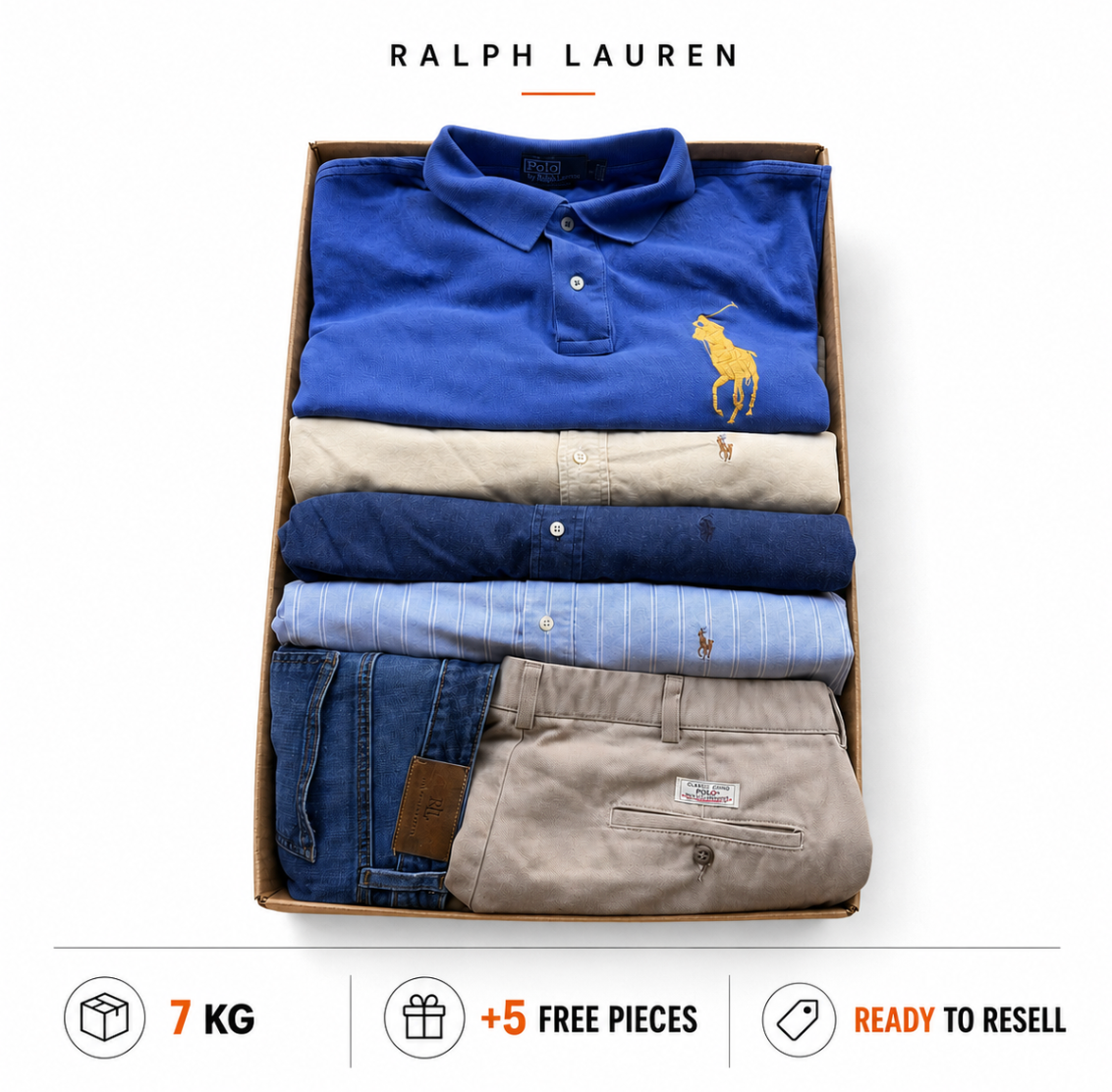 RALPH LAUREN VINTAGE STARTER BOX 7kg