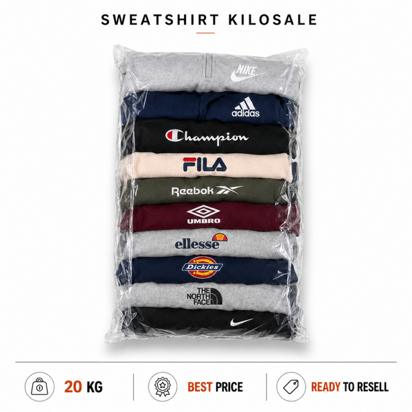 Branded sweatshirt vintage kilosale 20kg