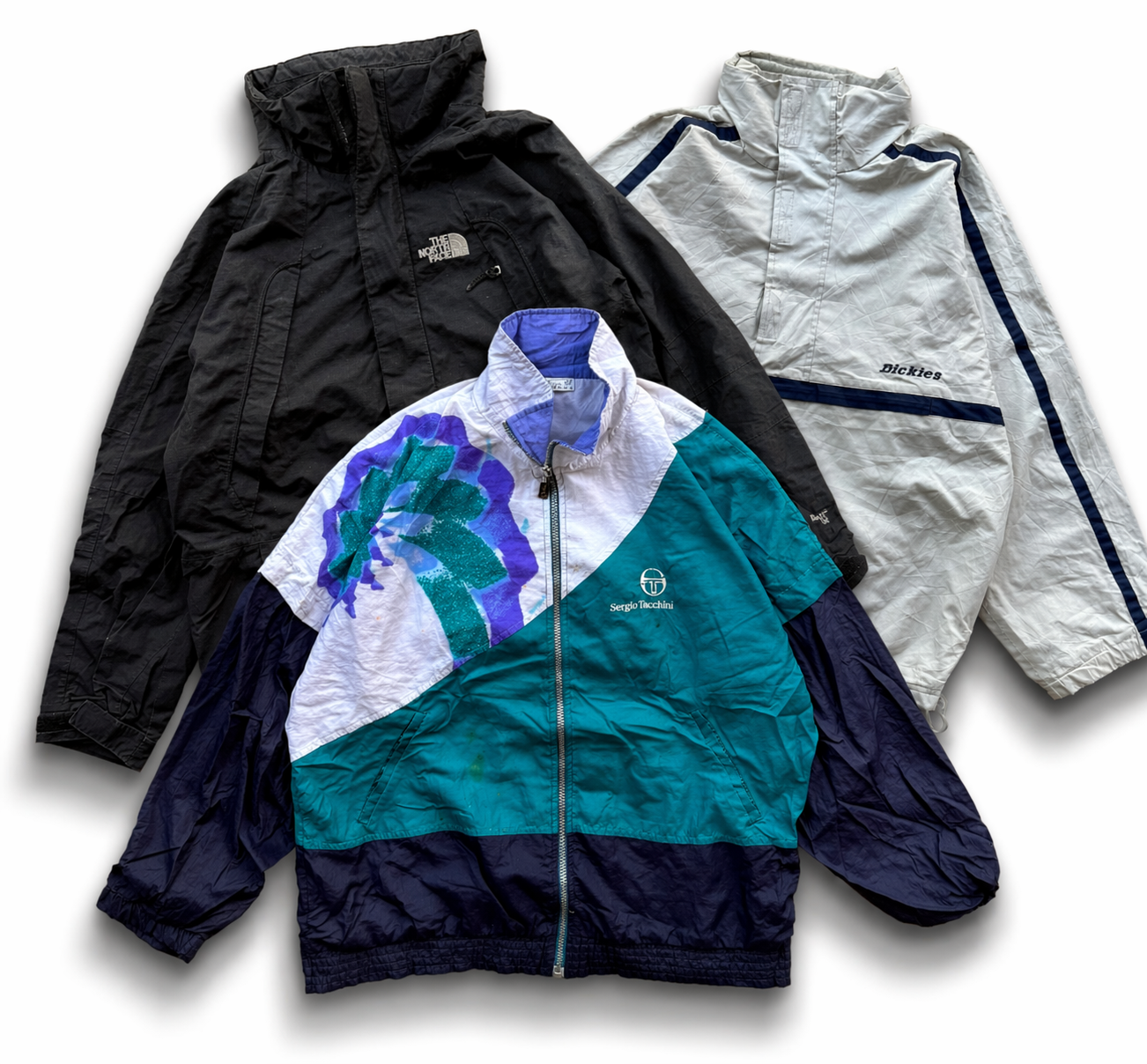 50x Chaquetas vintage de marca A/B