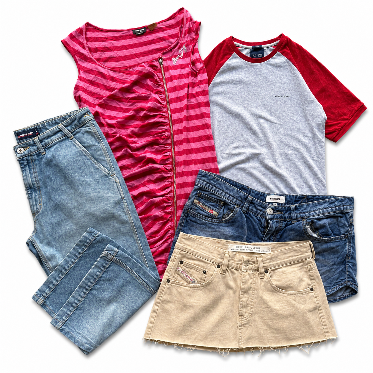 15x Y2K vintage Designer Summer Mix