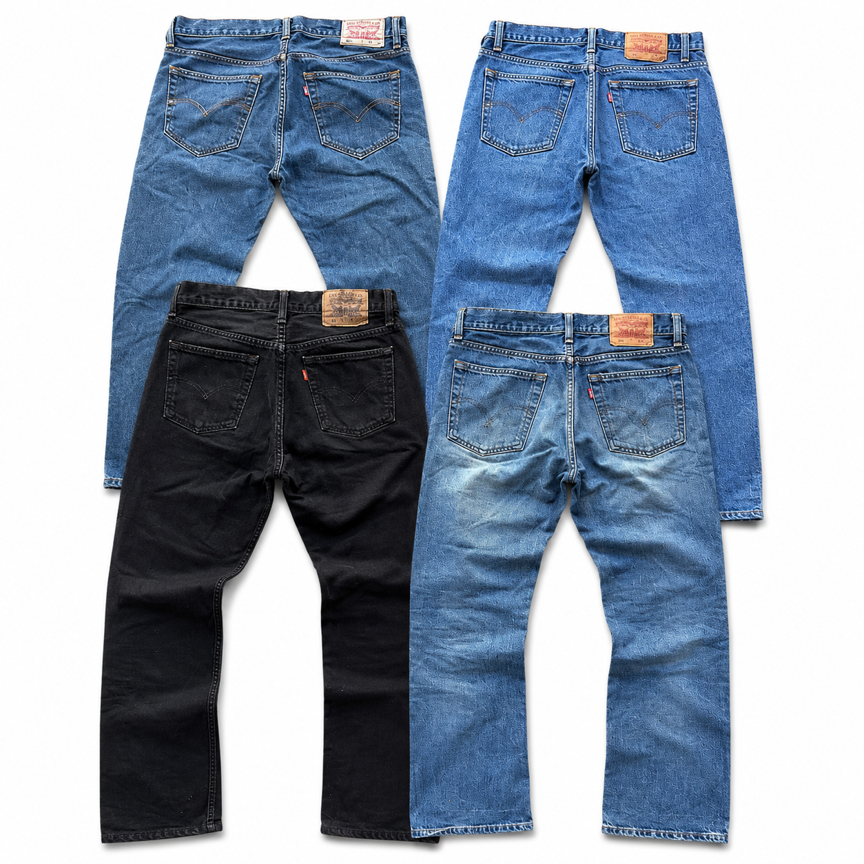 10kg Pantalones Levi's vintage mix