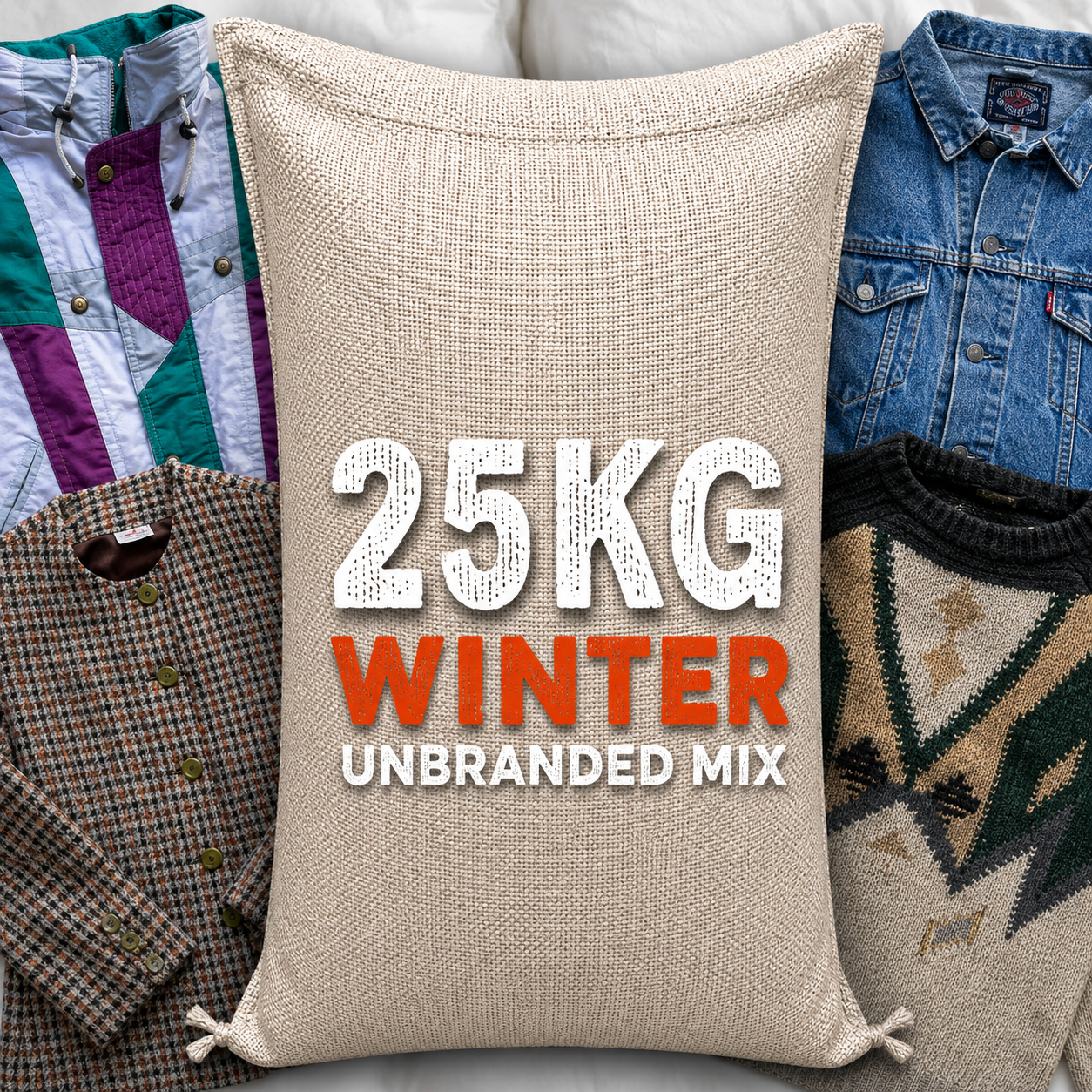 25kg Vintage expert bundle winter unbranded mix
