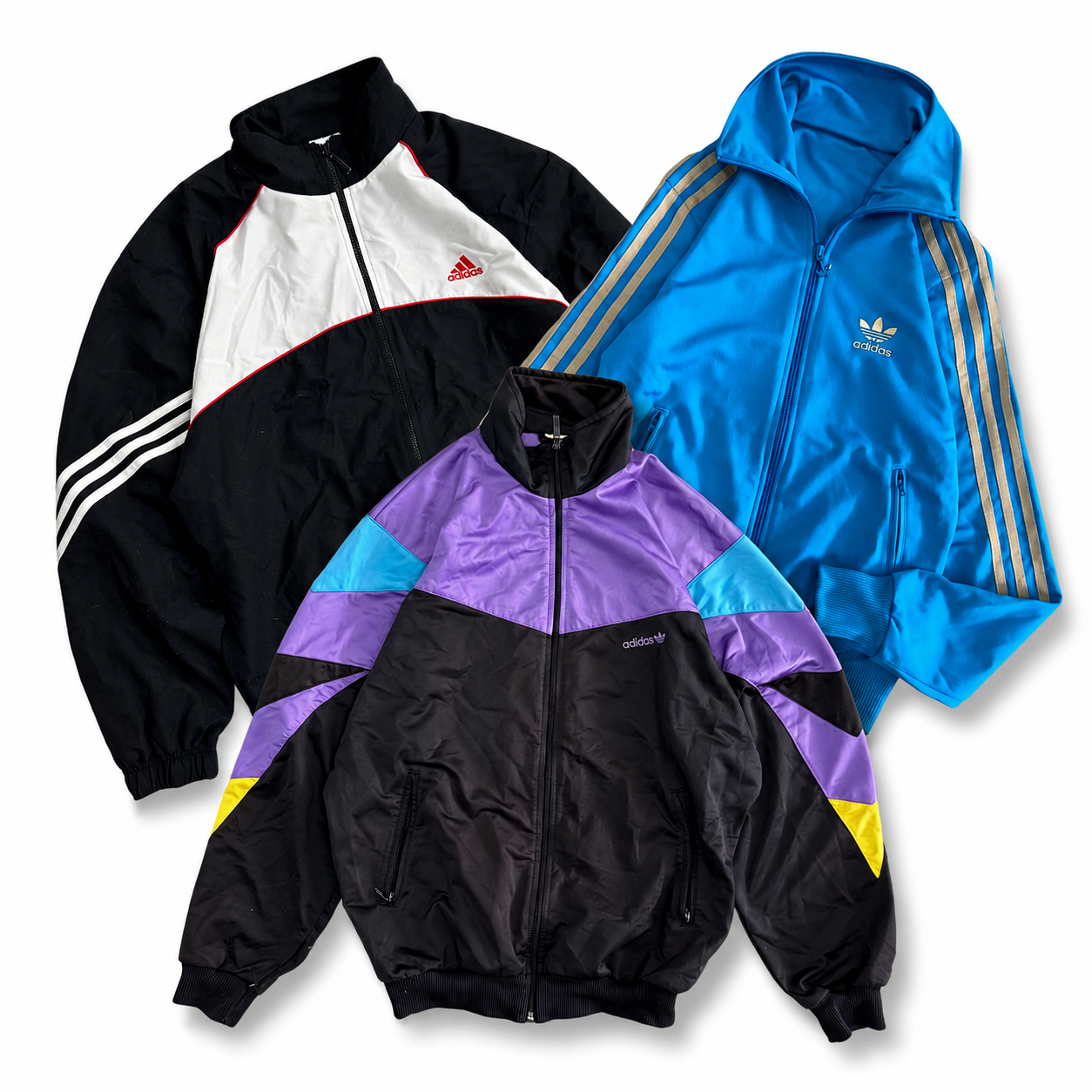 10x Chaquetas vintage Adidas