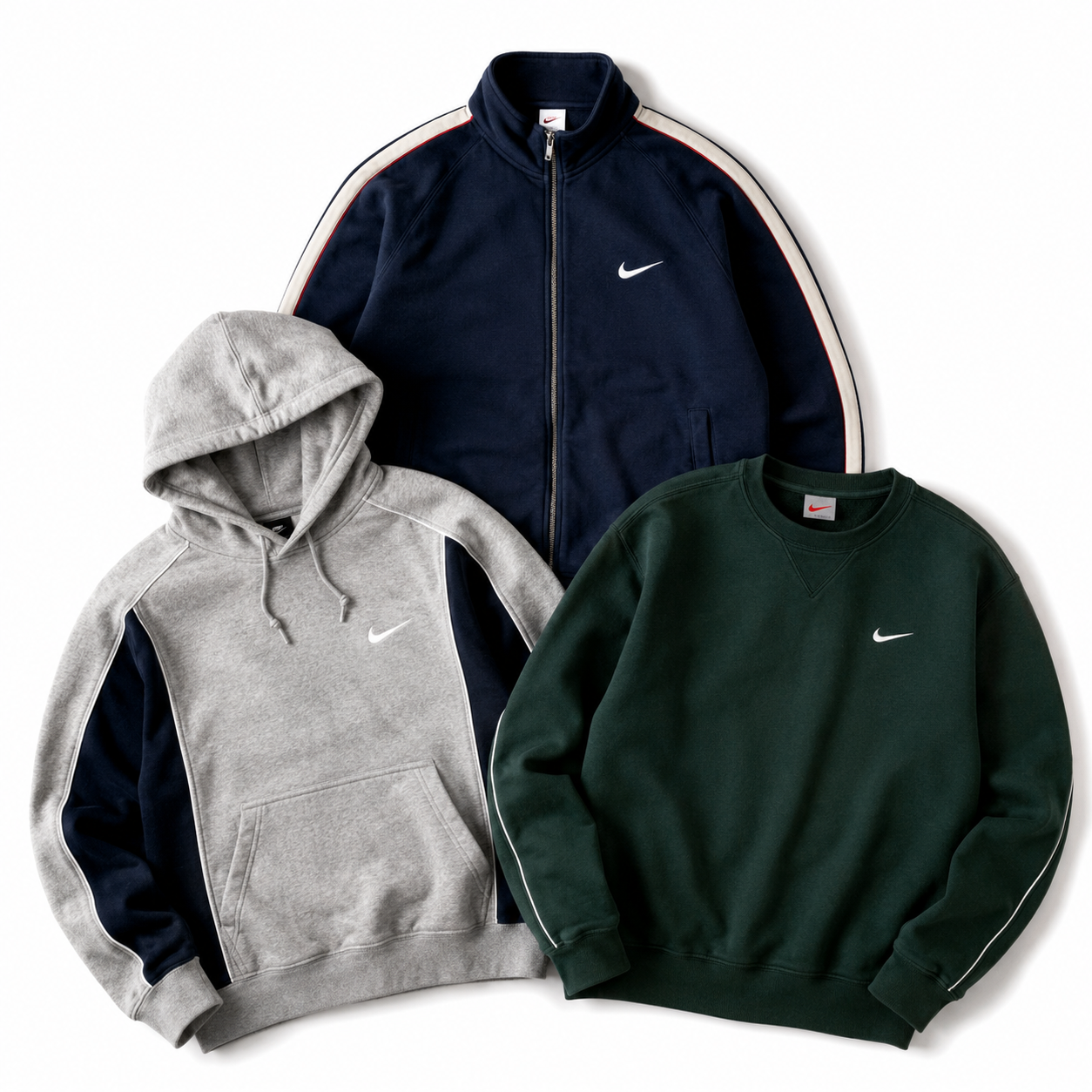 15x Sudaderas vintage Nike