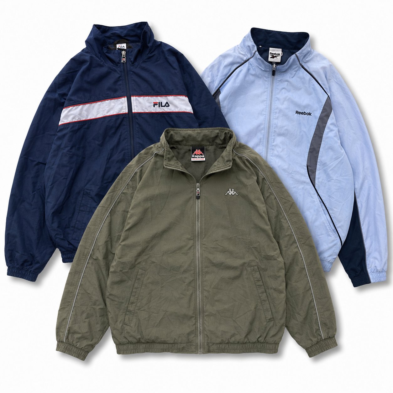 20x Chaquetas vintage de marca