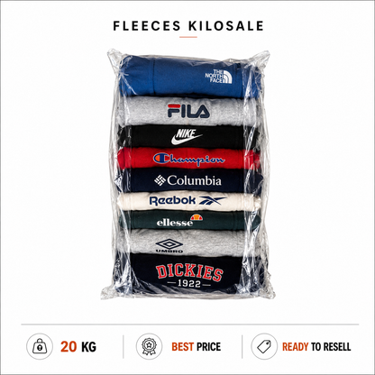 Branded fleeces vintage kilosale 20kg