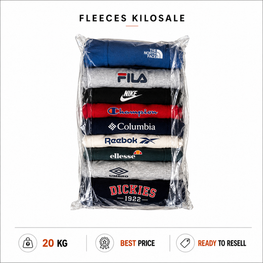 Branded fleeces vintage kilosale 20kg