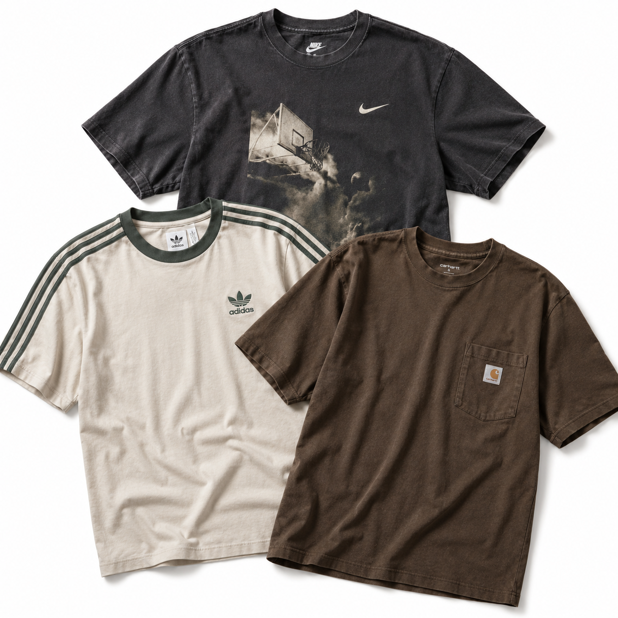 20x camisetas vintage de marca