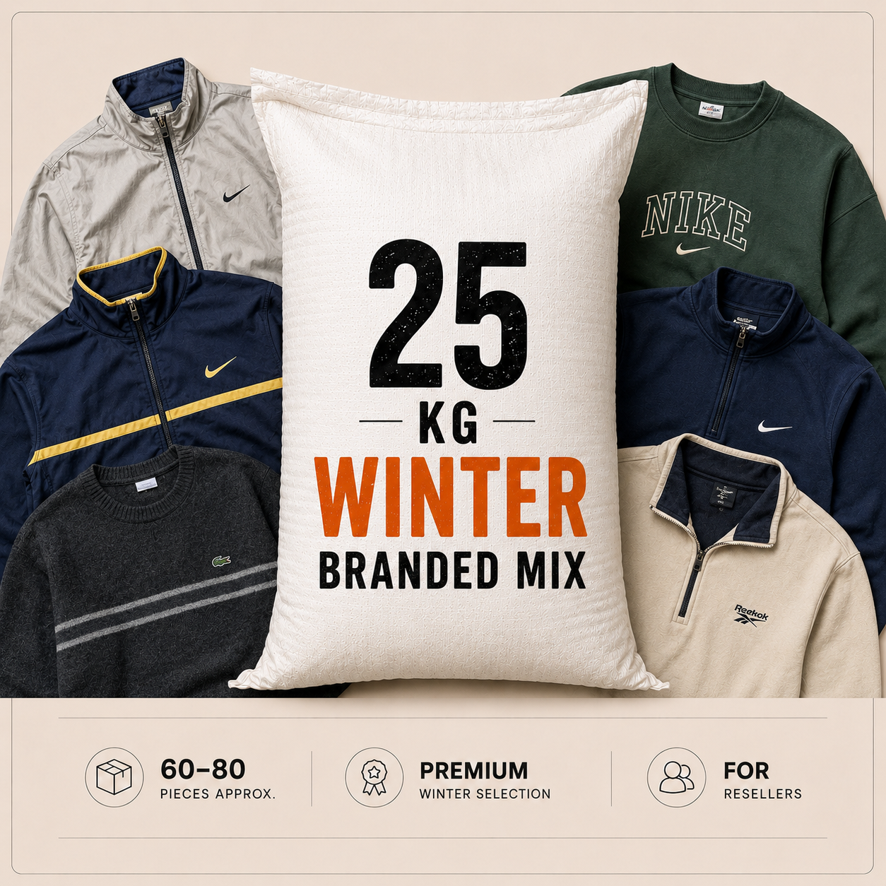 25kg Vintage expert bundle winter branded mix