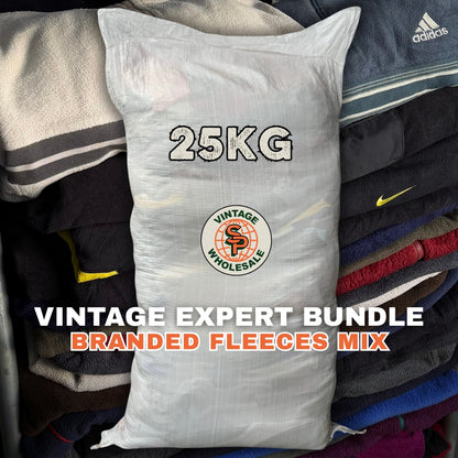25kg Vintage expert bundle branded fleeces mix