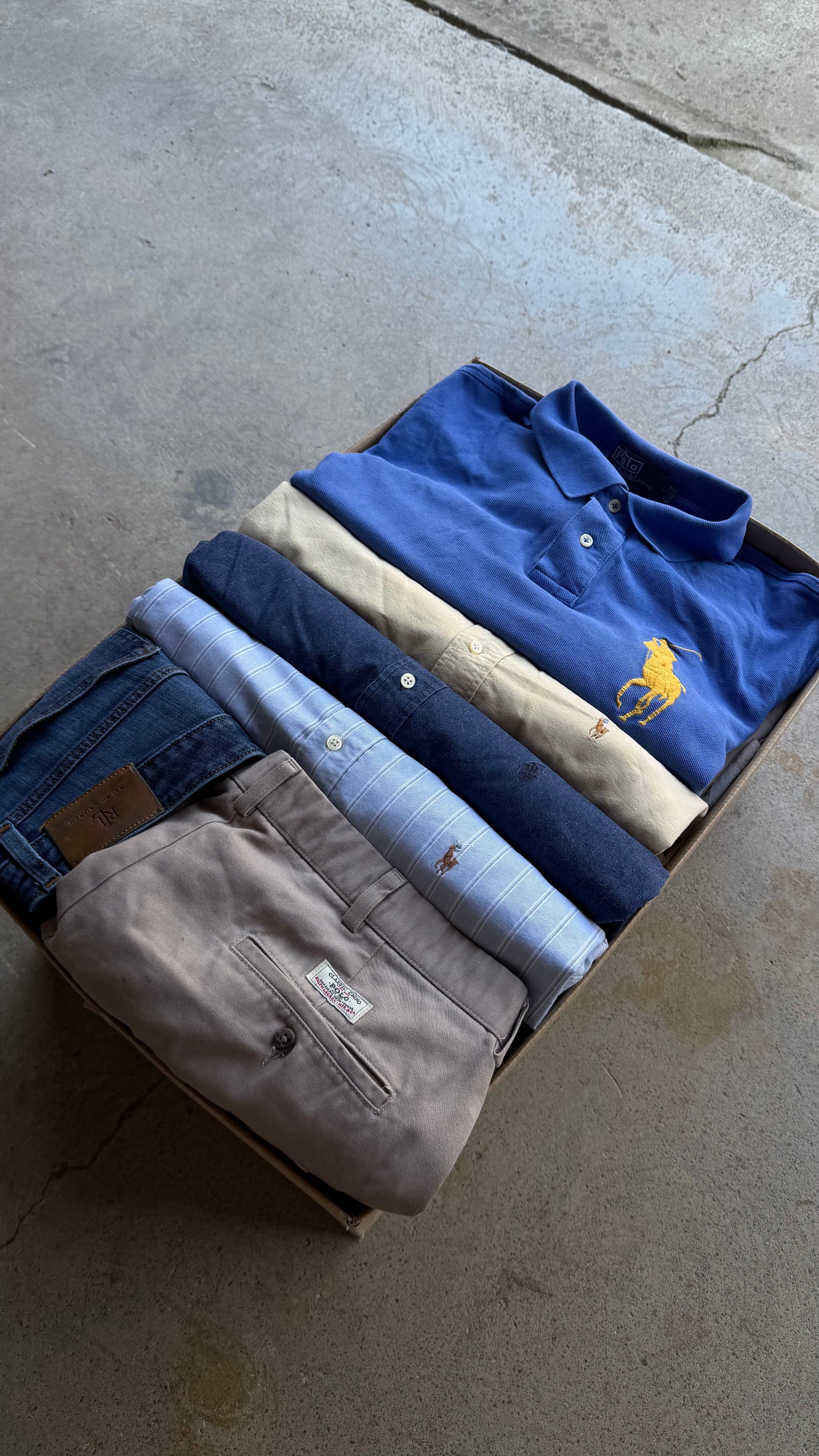 RALPH LAUREN RESELLER BOX 15KG