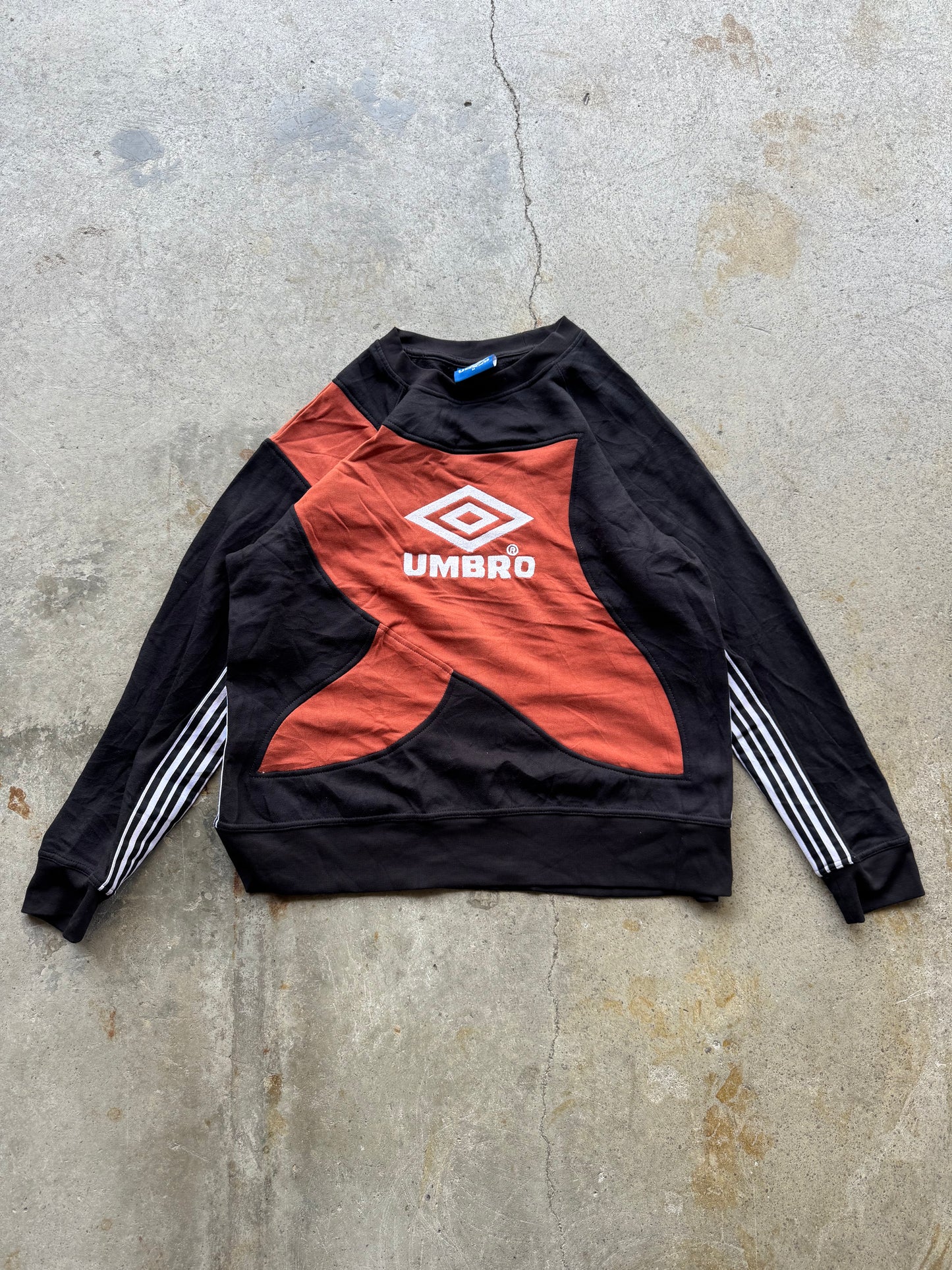 15x Sudaderas rework vintage Umbro por piezas
