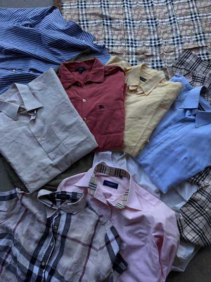 PRE-ORDER 15x camisas vintage Burberry