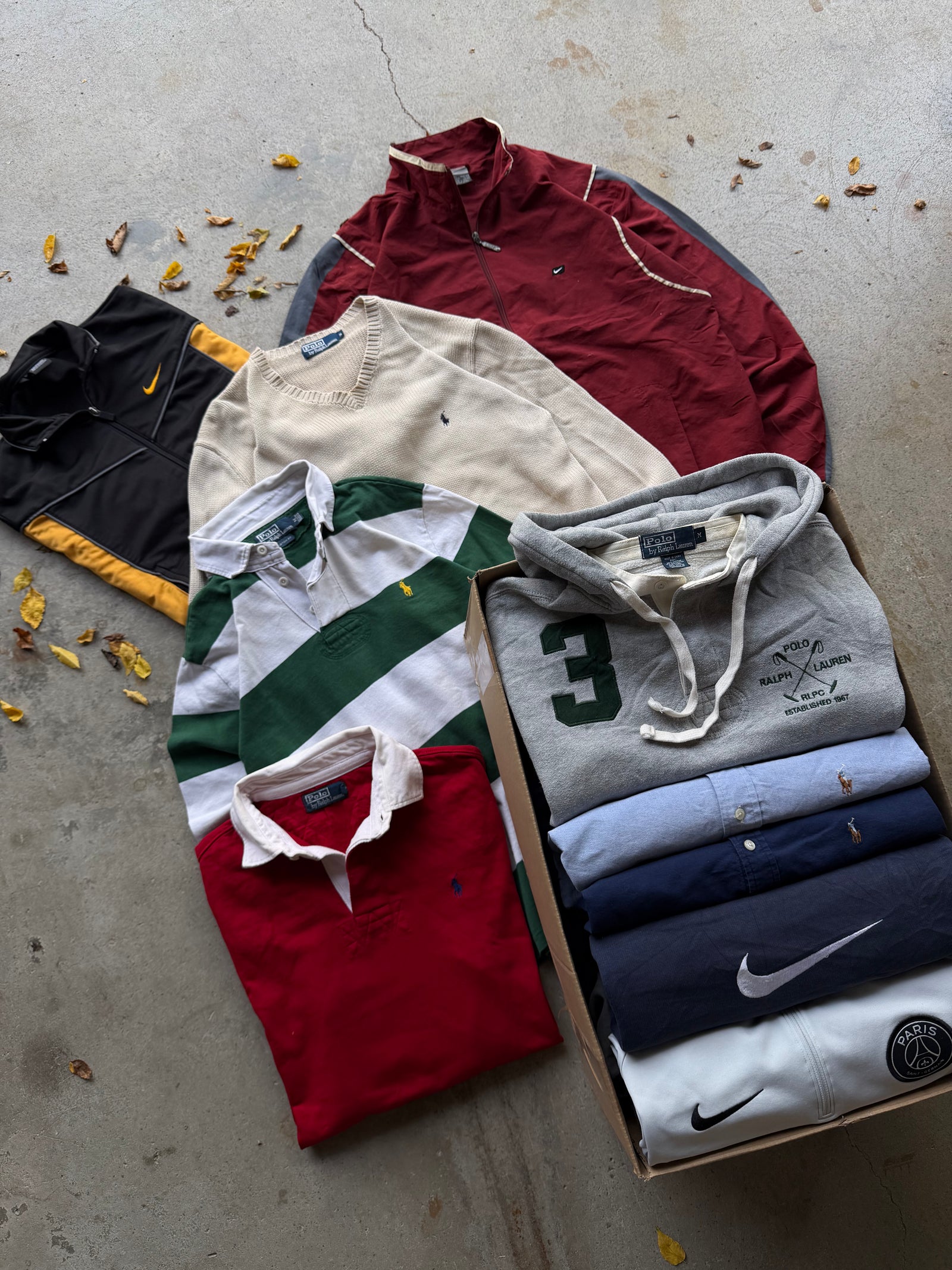PRE-ORDER RALPH LAUREN + NIKE VINTAGE STARTER BOX