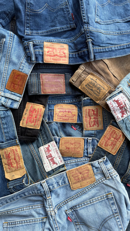 15kg Vintage Reseller Box Levi's mix