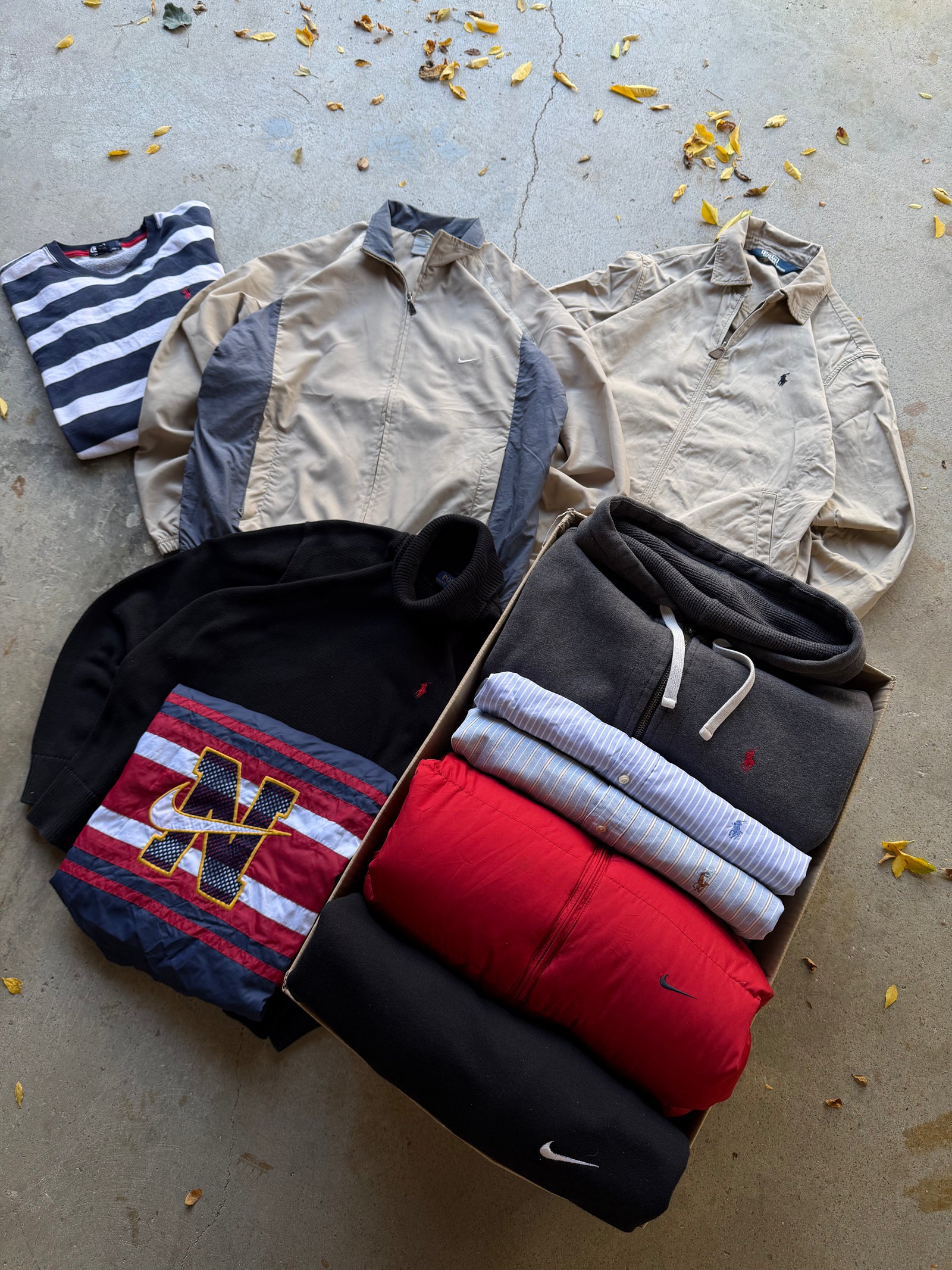 RALPH LAUREN + NIKE RESELLER BOX 15KG