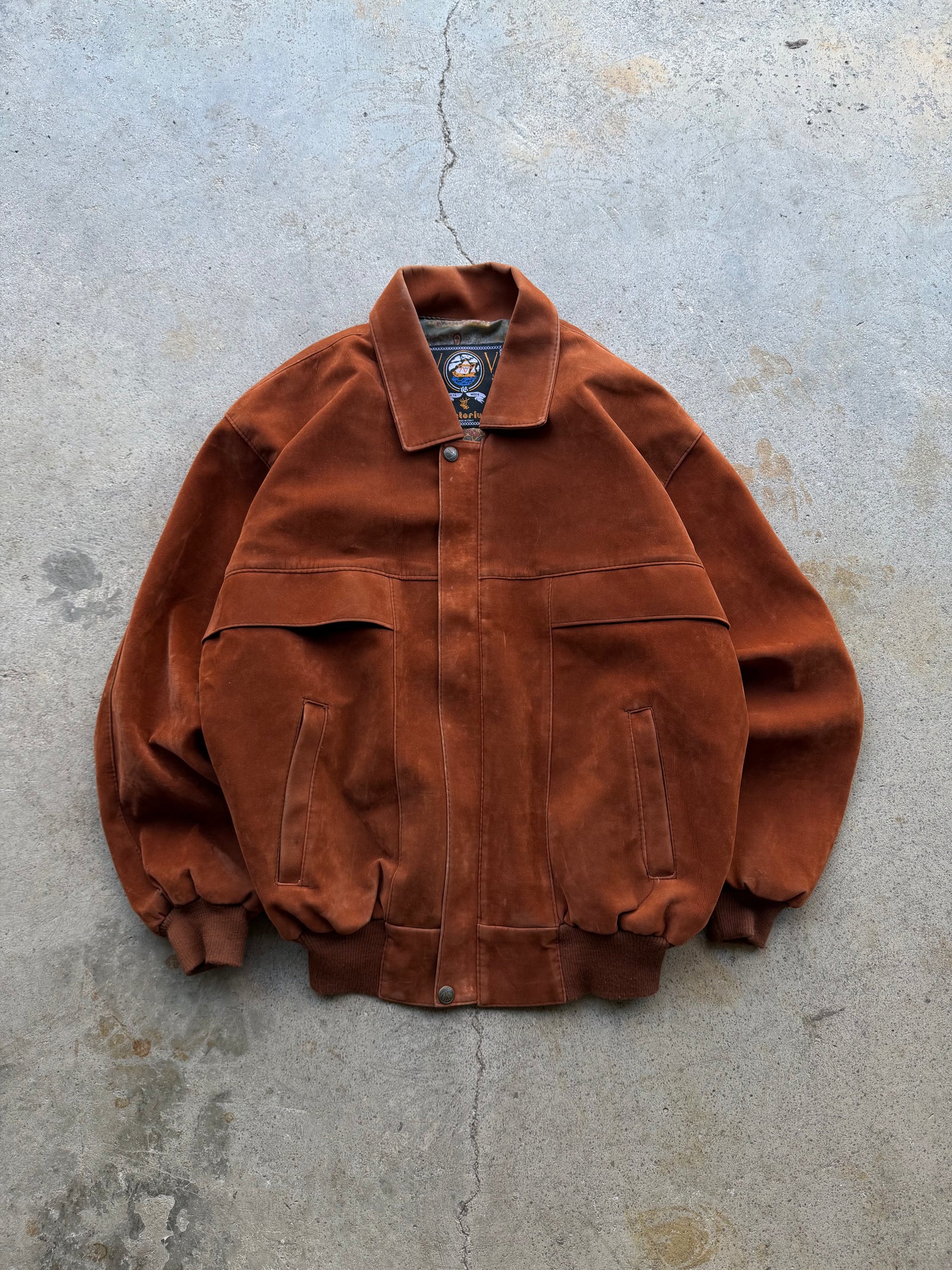 10x Chaquetas de cuero vintage