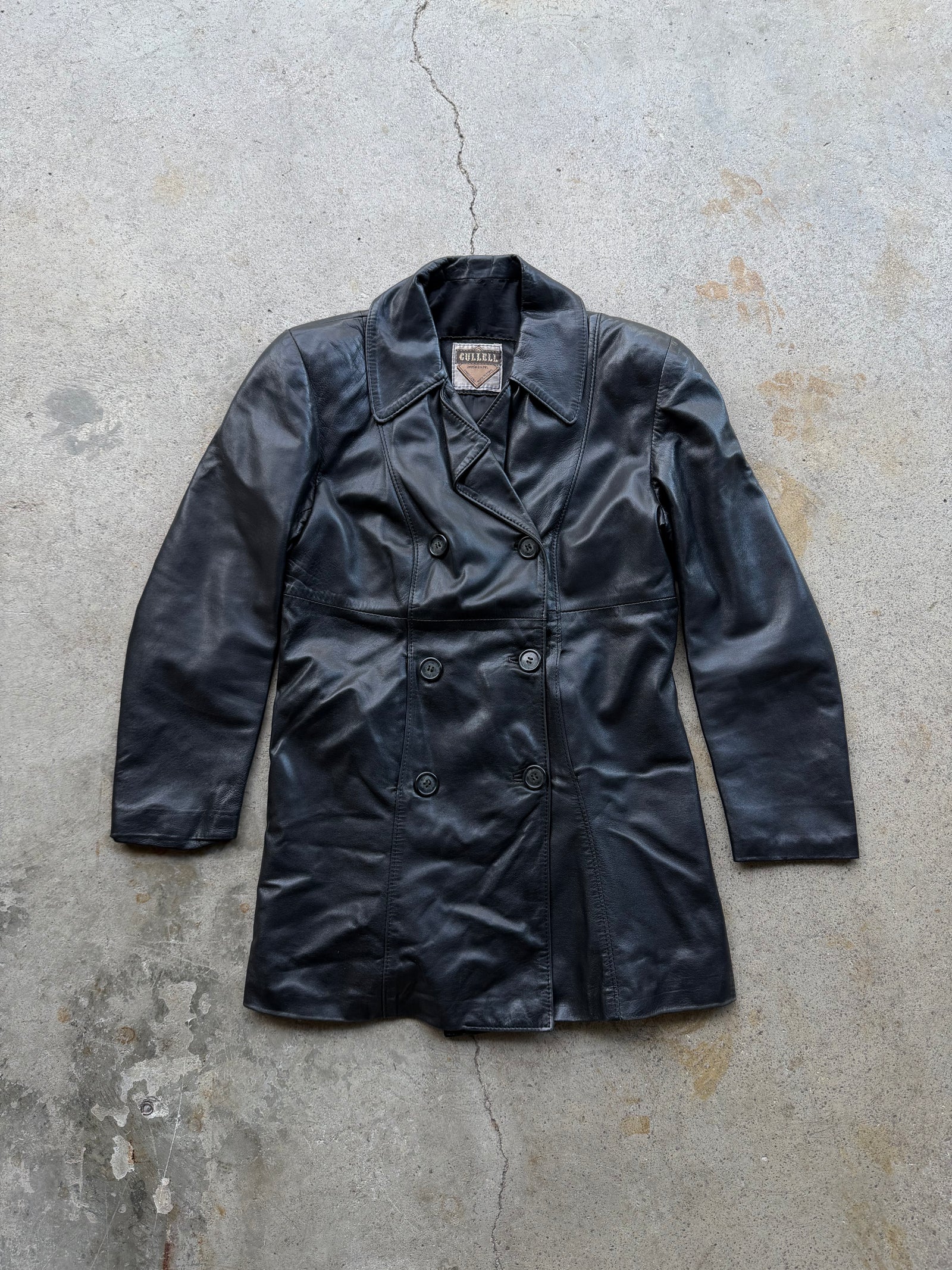 10x Chaquetas de cuero vintage