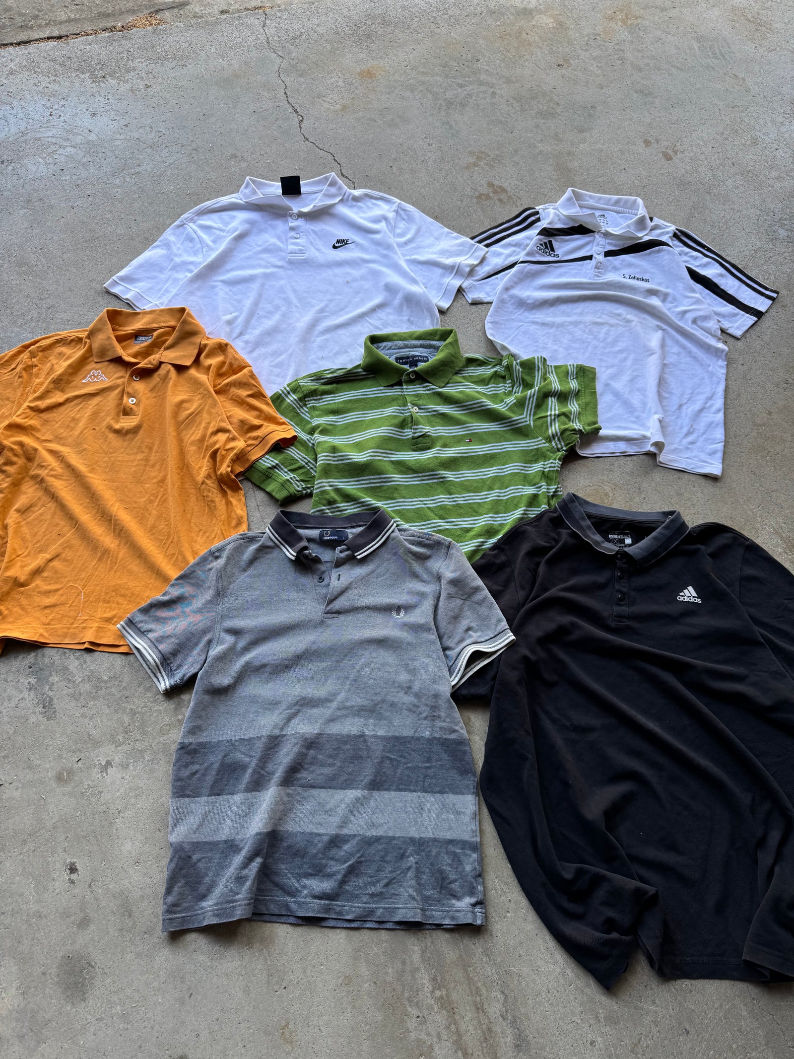 20x Mix vintage polos de marca