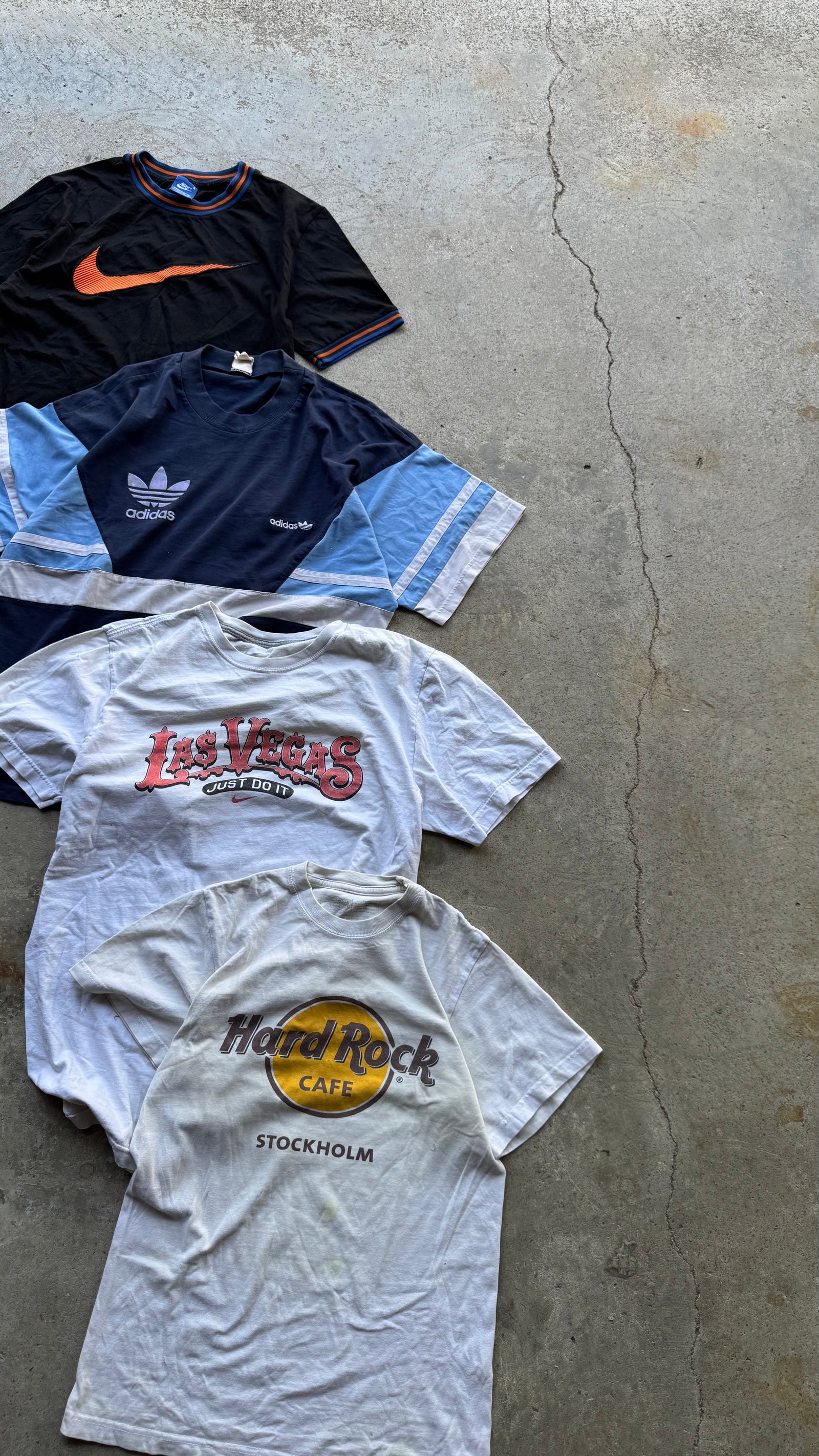 20x camisetas vintage de marca